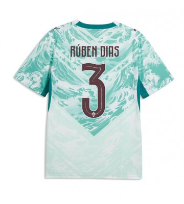 Portugal Ruben Dias #3 Udebanetrøje VM 2026 Kortærmet
